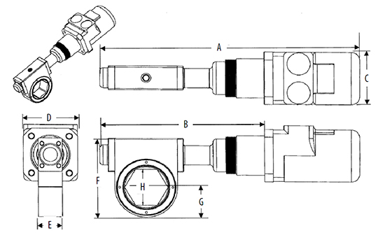 Spintorq Rotating Hydraulic Torque Wrench